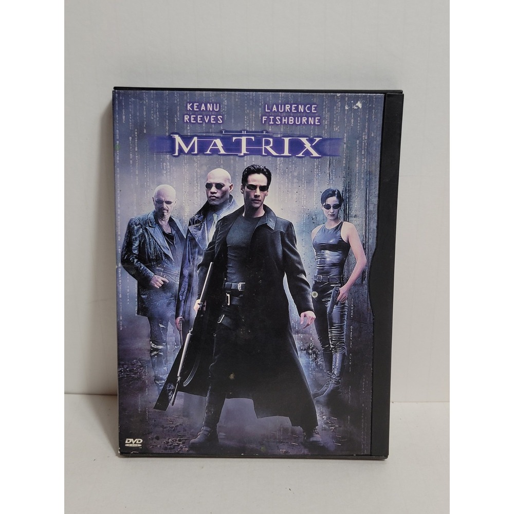 The Matrix DVD 1999 Keanu Reeves Widescreen Snap Case Sci-Fi Movie